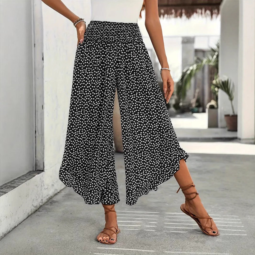 Pantalon Palazzo Pois Vintage
