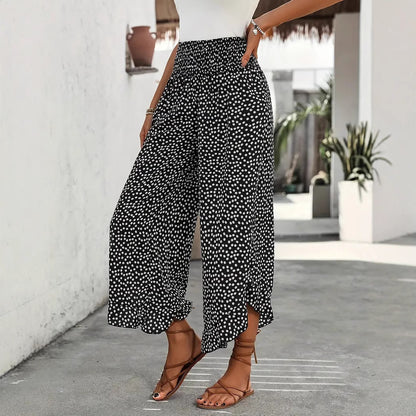 Pantalon Palazzo Pois Vintage