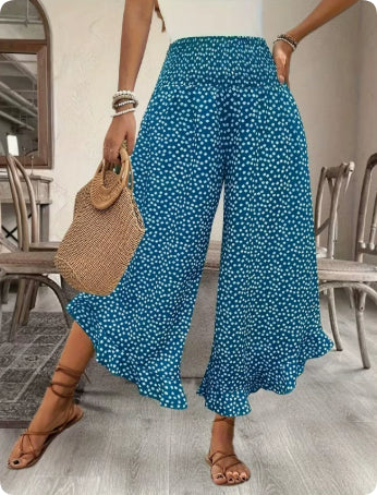 Pantalon Palazzo Pois Vintage